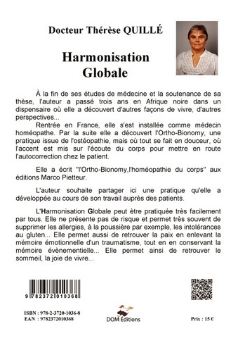 Thérèse QUILLÉ, Harmonisation Globale